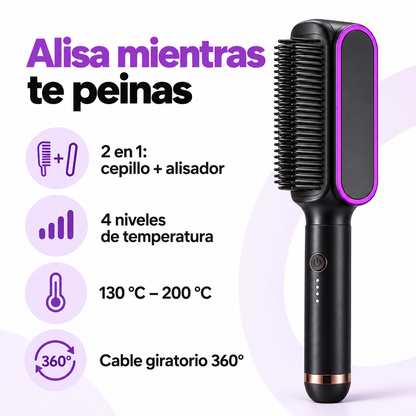 Cepillo plancha alisador