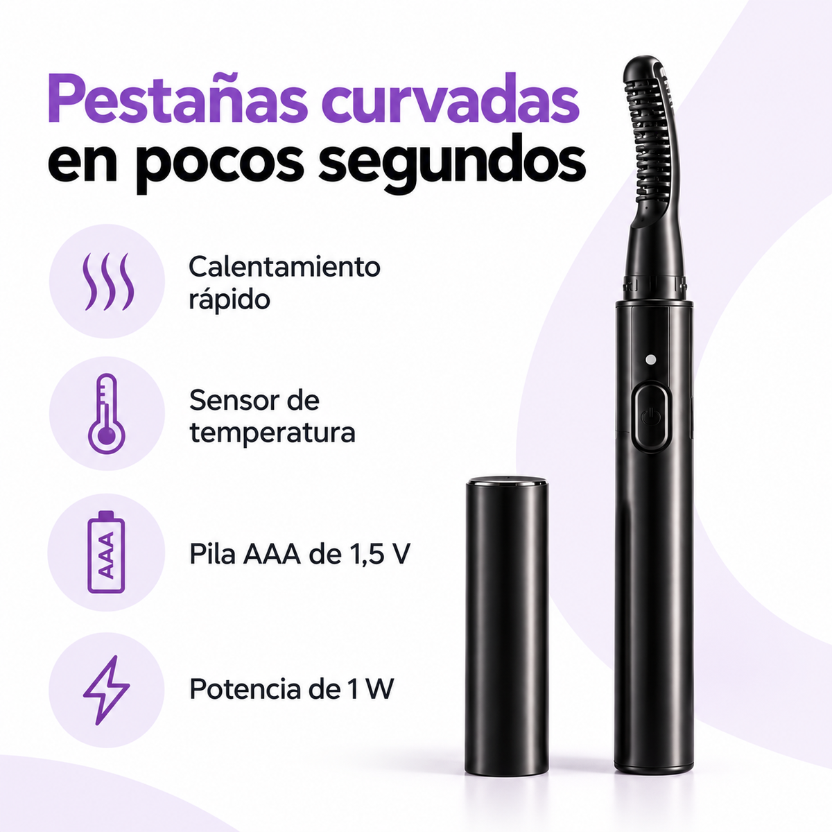 Rizador de Pestañas Térmico