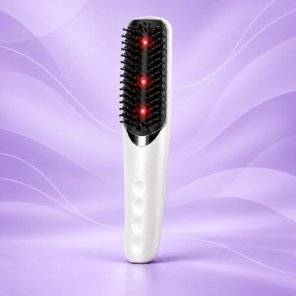 Cepillo Anticaída con luz infrarroja y vibración